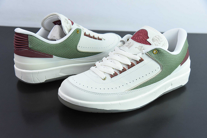 air jordan 2 low gs "year of the dragon" fj6871-100