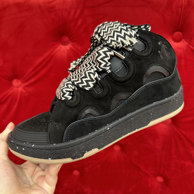 lanvin curb sneaker