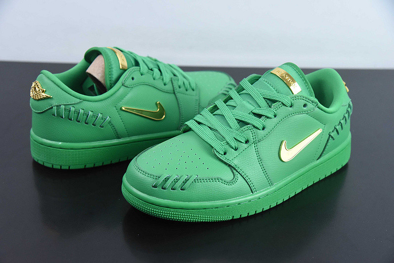 air jordan 1 low method of make “lucky green” fn5032-300