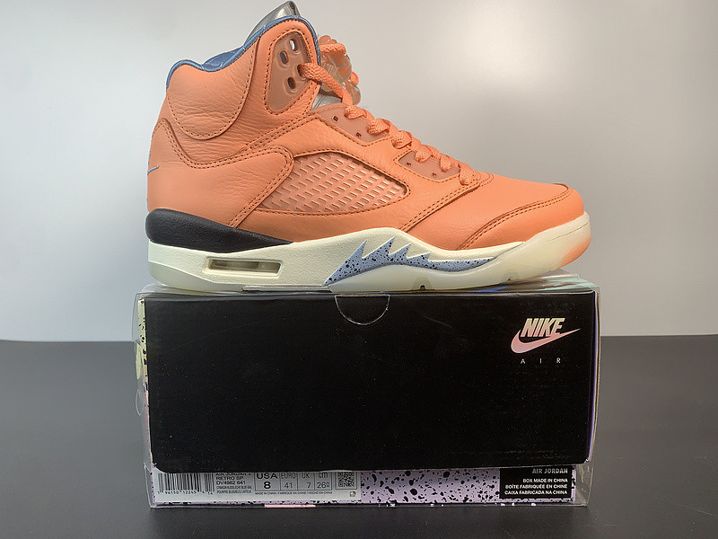 dj khaled x air jordan 5 “we the best” orange for sale dv4982-641