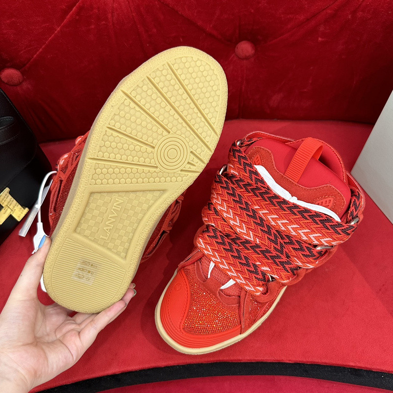 lanvin curb sneaker
