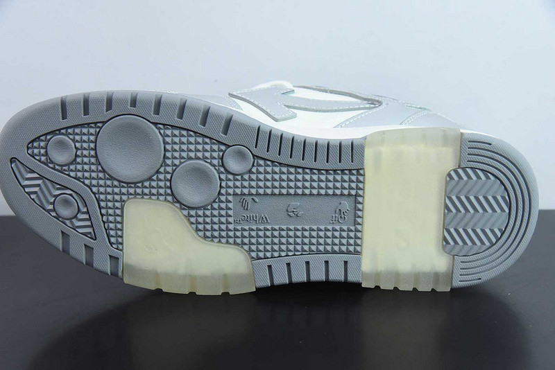 OF™ C/O VIRGIL ABLOH OUT OF OFFICE LOW-TOP LEATHER SNEAKERS ‘OOO“