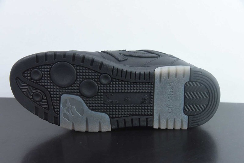 OF™ C/O VIRGIL ABLOH OUT OF OFFICE LOW-TOP LEATHER SNEAKERS ‘OOO“