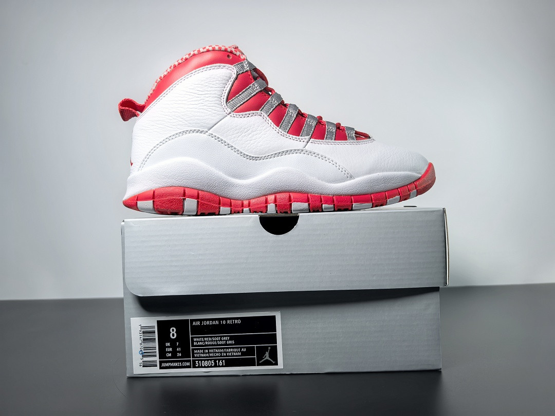 Air Jordan 10 Retro “Red Steel” 310805-161