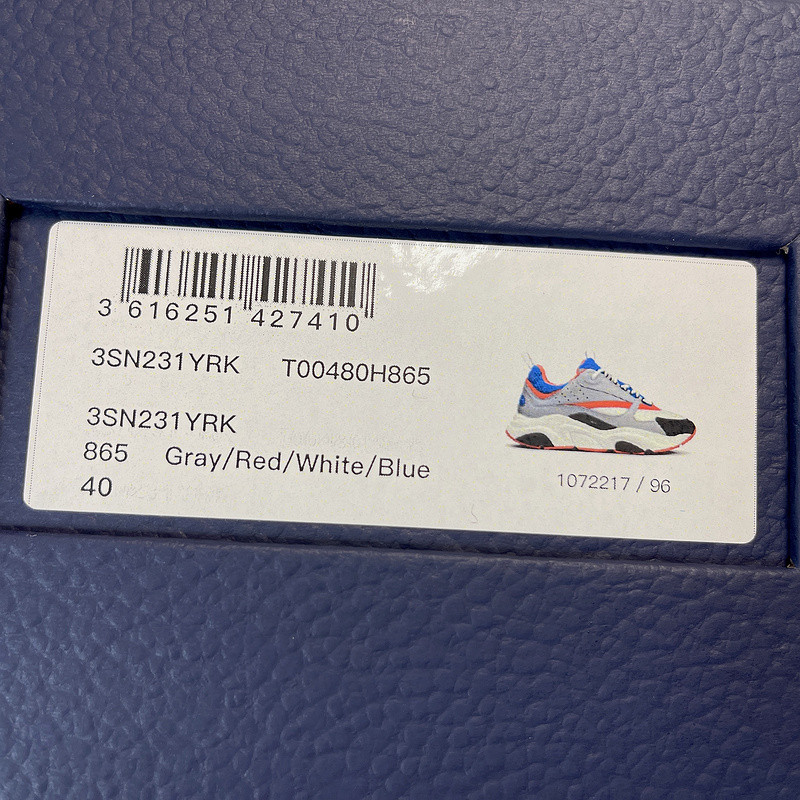 dio* homme b22 trainer sneaker