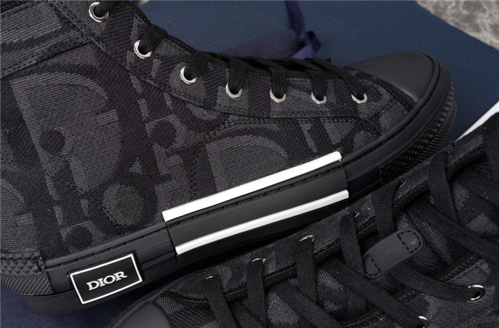 dio* b23 oblique high-top sneaker