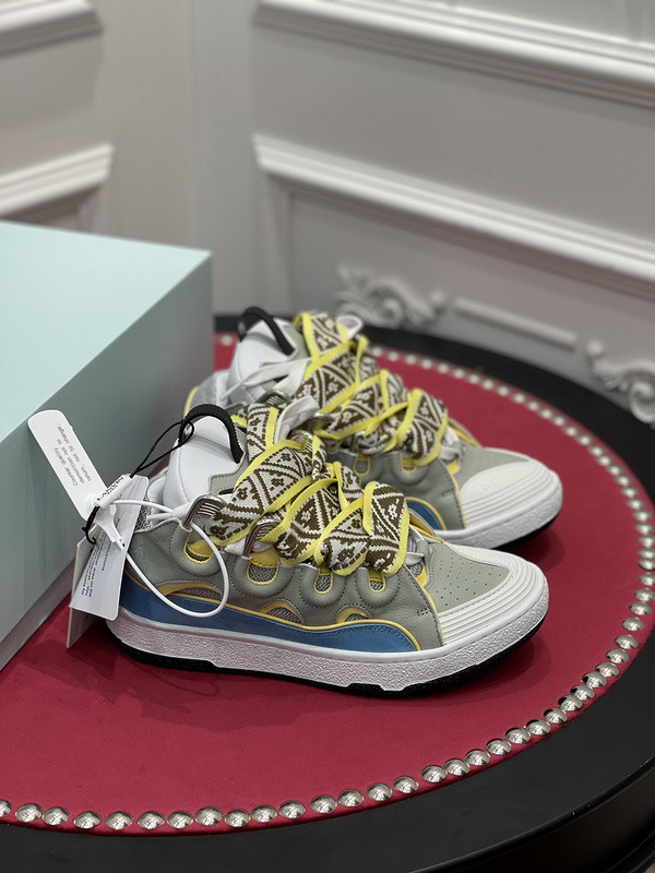 lanvin curb sneaker