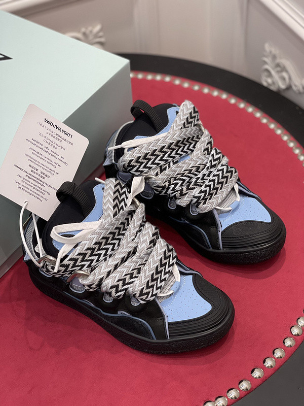 lanvin curb sneaker