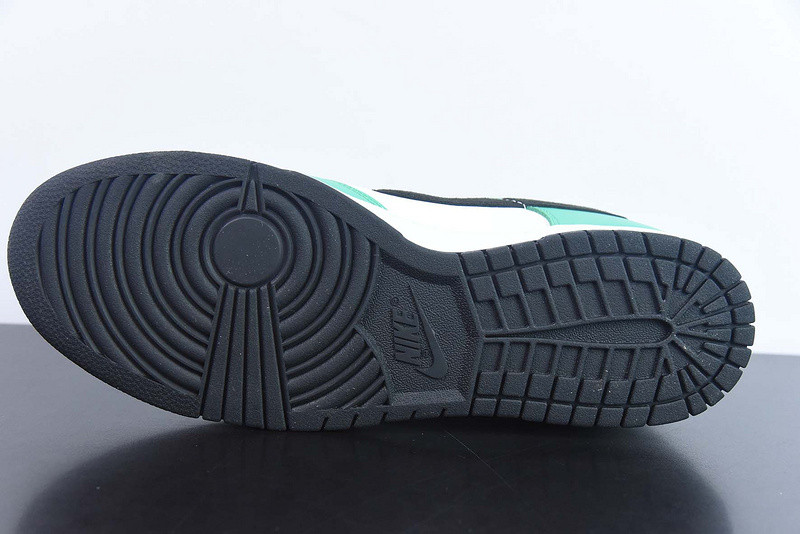 nike dunk low white green black fn3612-300