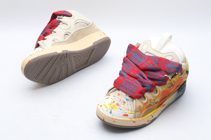 lanvin curb sneaker
