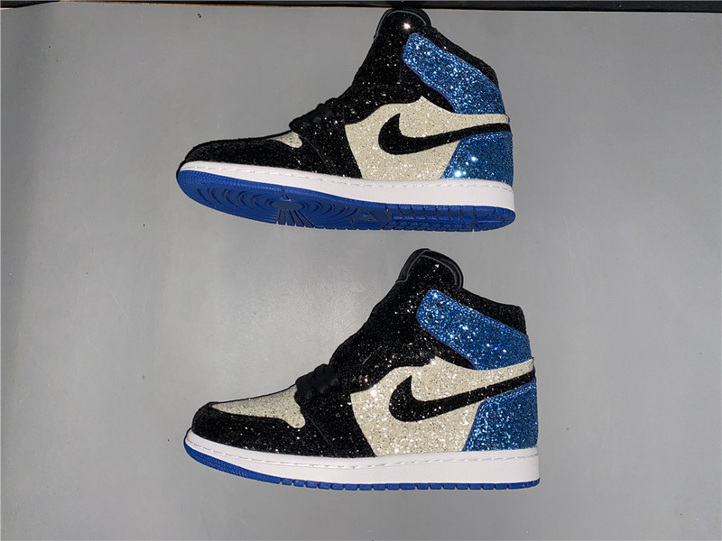 air jordan 1 x fragment design “glitter” ck5566-400