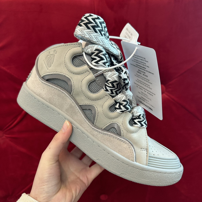 lanvin curb sneaker