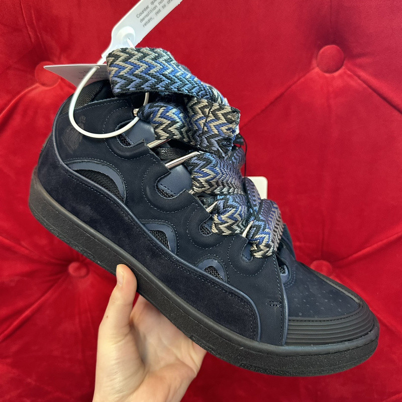 lanvin curb sneaker