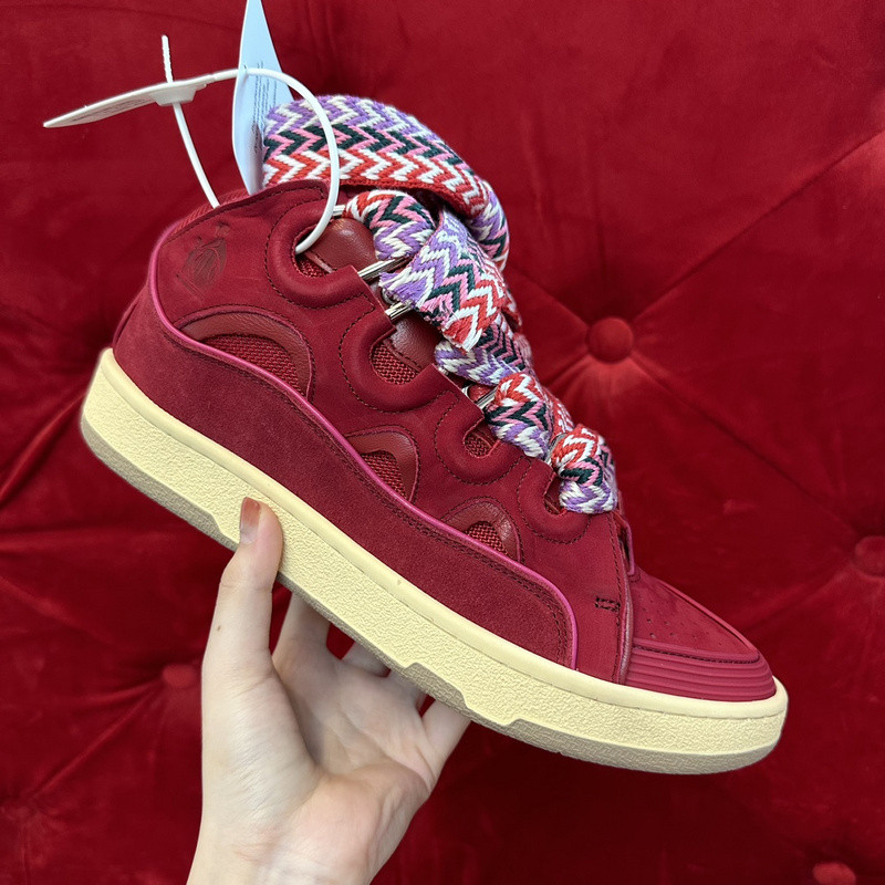 lanvin curb sneaker