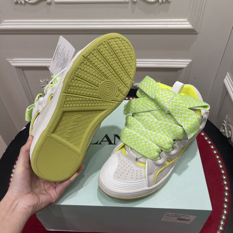 lanvin curb sneaker