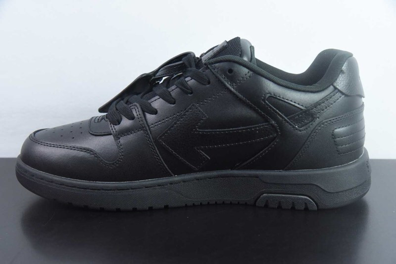 OF™ C/O VIRGIL ABLOH OUT OF OFFICE LOW-TOP LEATHER SNEAKERS ‘OOO“