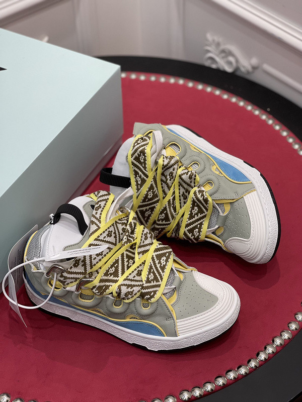 lanvin curb sneaker