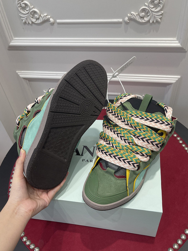 lanvin curb sneaker