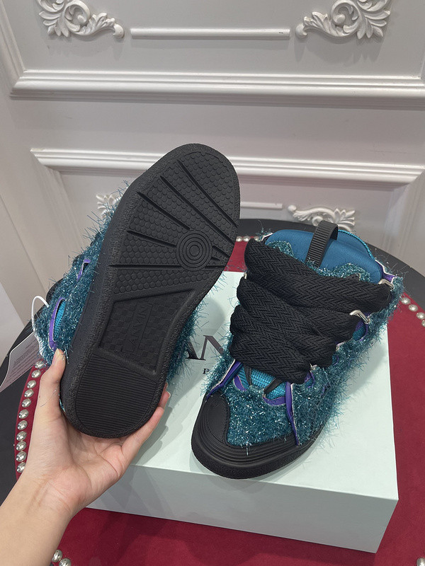 lanvin curb sneaker