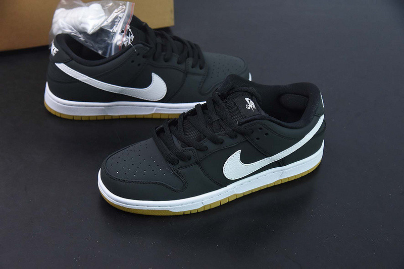 nike sb dunk low orange label black white gum (2019) cd2563-001
