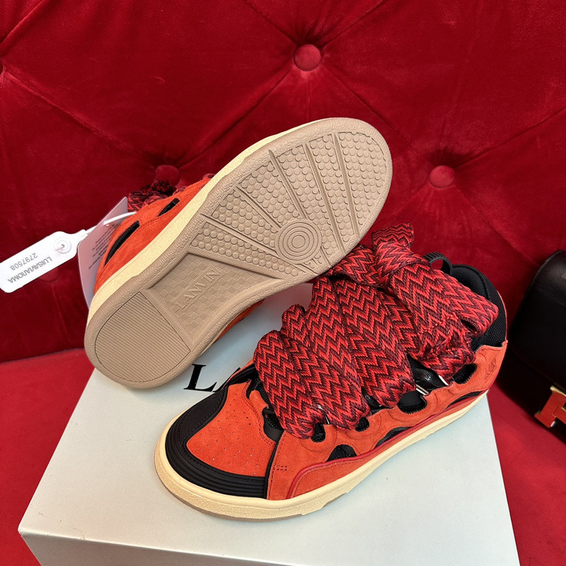 lanvin curb sneaker