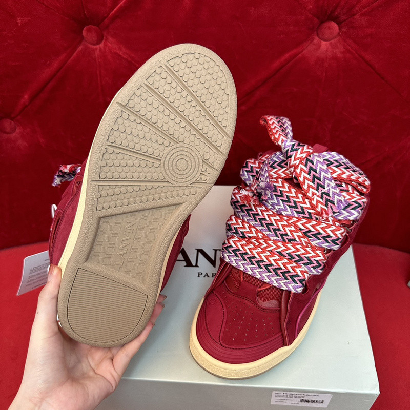 lanvin curb sneaker