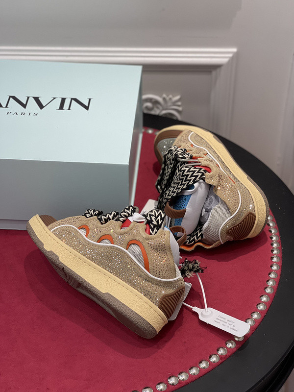 lanvin curb sneaker