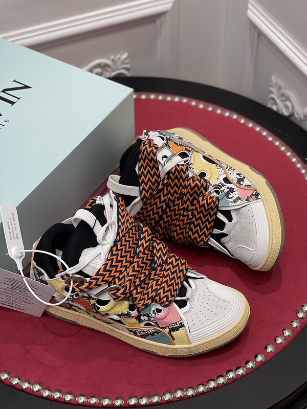 lanvin curb sneaker