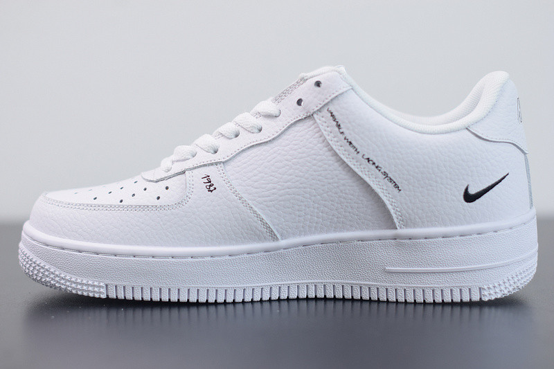 nike air force 1 low “sketch” in white/black cw7581-101