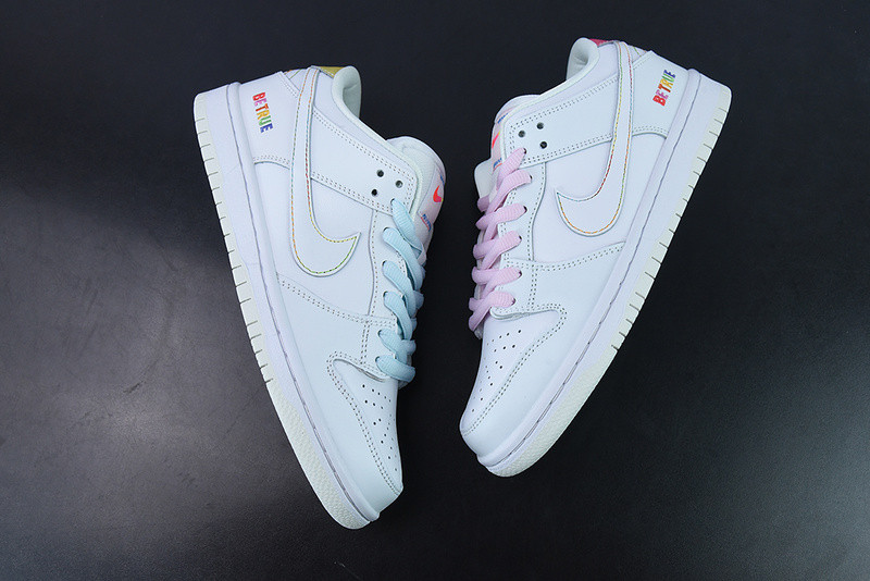 nike sb dunk low “be true” dr4876-100