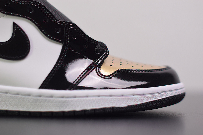 air jordan 1 retro high og nrg "gold toe" 861428-007