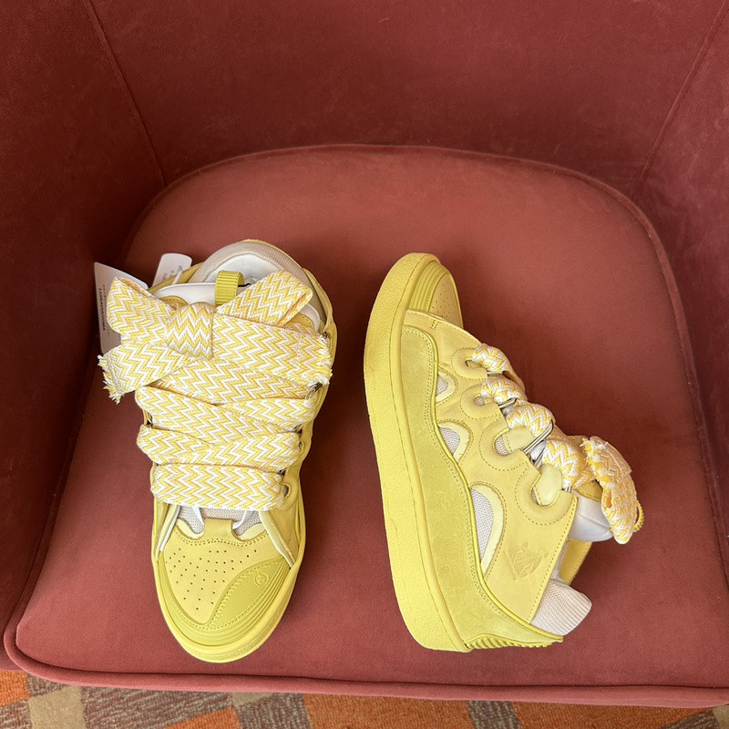 lanvin curb sneaker