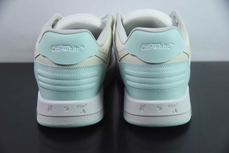 OF™ C/O VIRGIL ABLOH OUT OF OFFICE LOW-TOP LEATHER SNEAKERS ‘OOO“