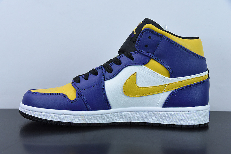 air jordan 1 mid “lakers” dq8426-517