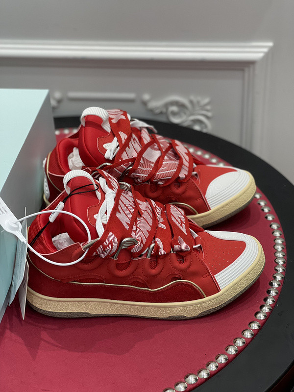 lanvin curb sneaker
