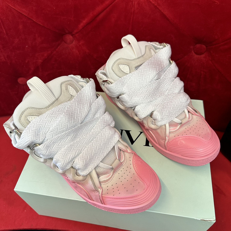 lanvin curb sneaker