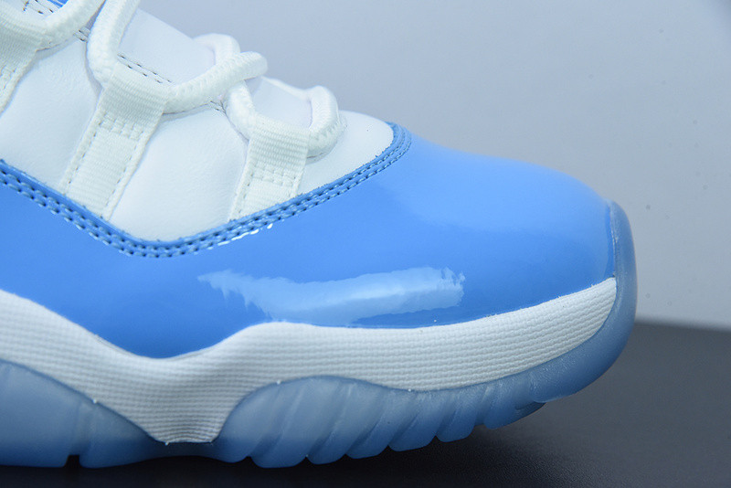 air jordan 11 retro low "carolina 2017 release" 528895-106