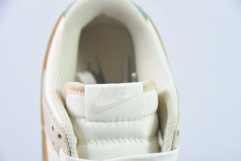 nike dunk low "pale ivory/oil green" fq6869-131