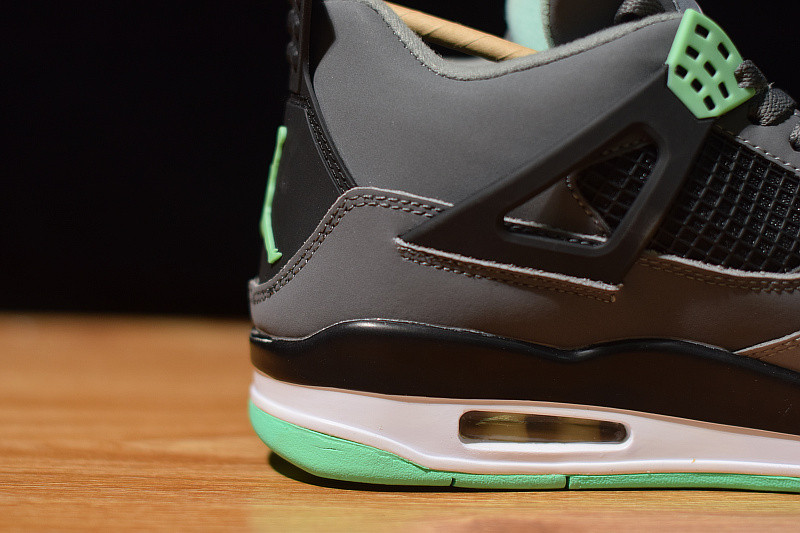 air jordan 4 retro "green glow" 308497-033