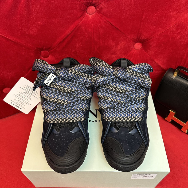 lanvin curb sneaker