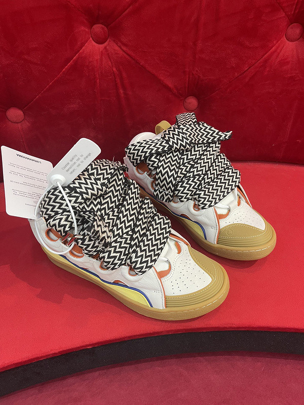 lanvin curb sneaker