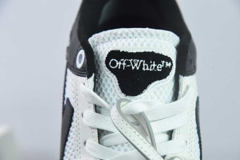 OF™ C/O VIRGIL ABLOH OUT OF OFFICE LOW-TOP LEATHER SNEAKERS ‘OOO“
