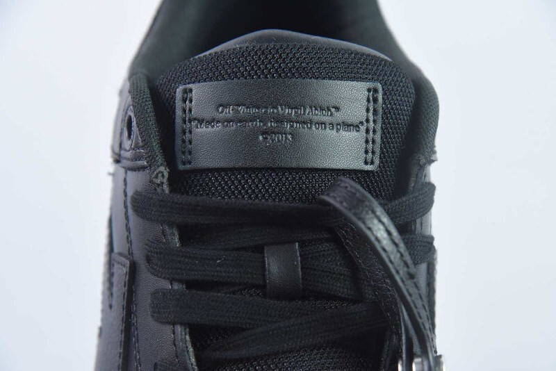 OF™ C/O VIRGIL ABLOH OUT OF OFFICE LOW-TOP LEATHER SNEAKERS ‘OOO“