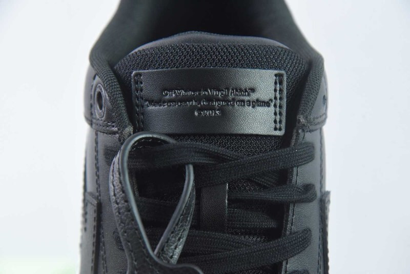 OF™ C/O VIRGIL ABLOH OUT OF OFFICE LOW-TOP LEATHER SNEAKERS ‘OOO“