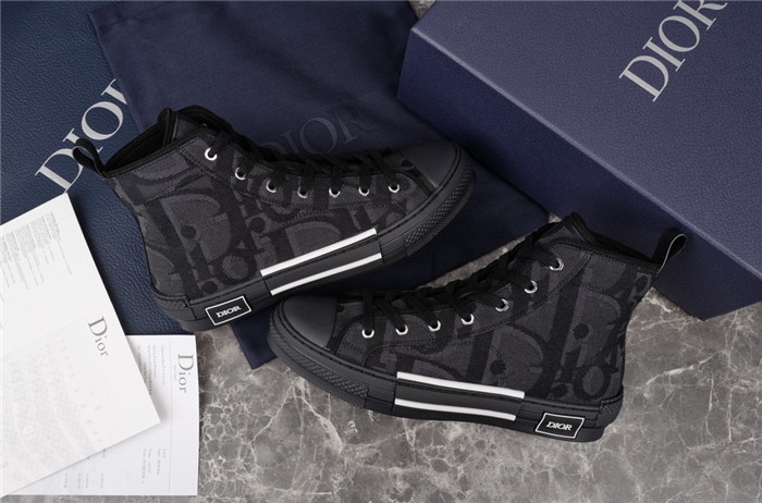 dio* b23 oblique high-top sneaker