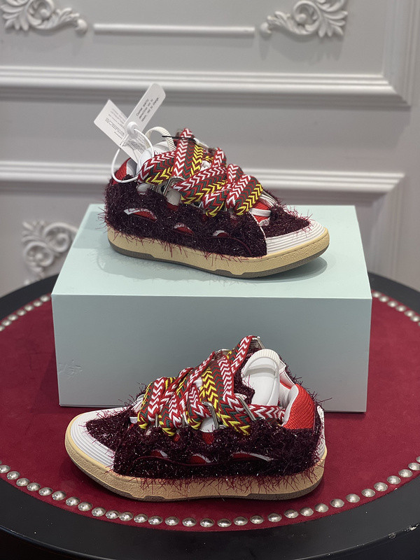 lanvin curb sneaker