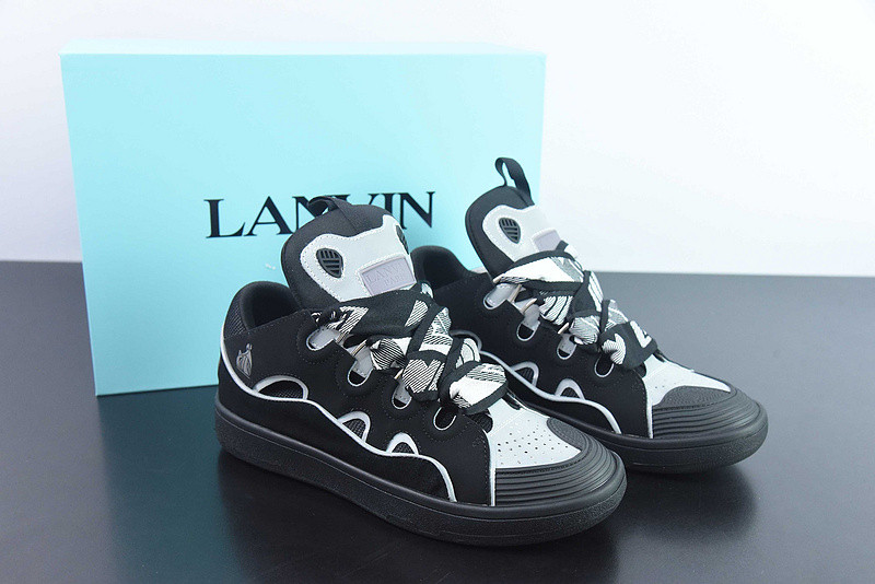 lanvin curb sneaker