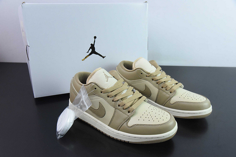 Air Jordan 1 Low "Rattan/Desert Camo/Sail" DC0774-203