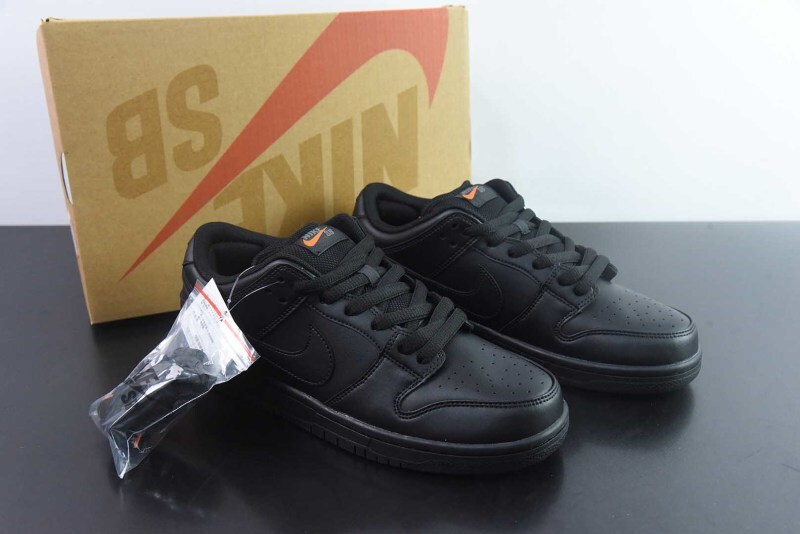 Nike SB Dunk Low Pro ISO Triple Black FJ1674-001
