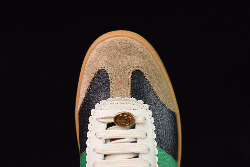 g*u*i jbg leather and suede